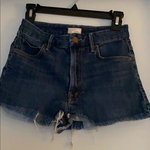 Mother High Waisted Cutoffs Jean Shorts